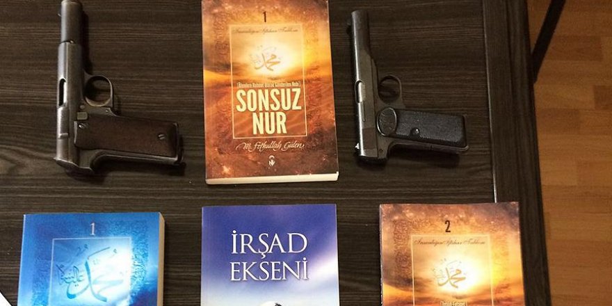 PKK'lının evinden FETÖ elebaşı Gülen'in kitapları çıktı