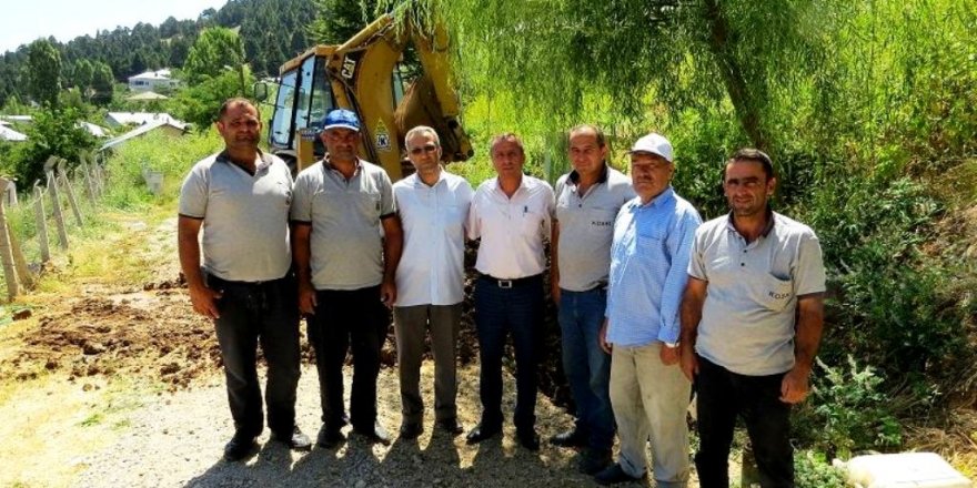 Yalıhüyük’te içme suyu çalışmaları