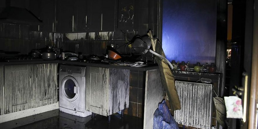Ankara'da yangın