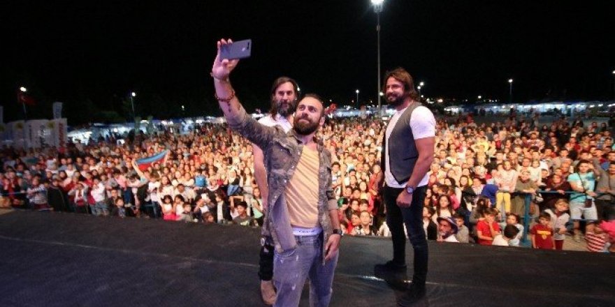 ’Diriliş Ertuğrul’ ve ’Filinta’ dizilerinin oyuncuları Beyşehir’de