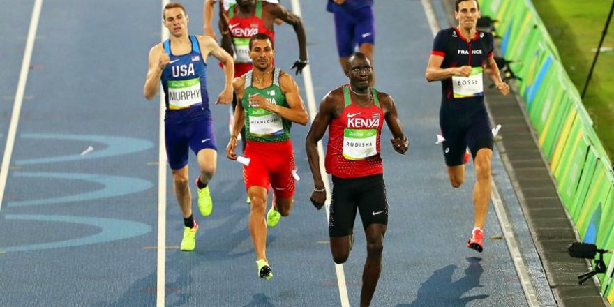 Kenyalı Rudisha üst üste ikinci kez olimpiyat şampiyonu