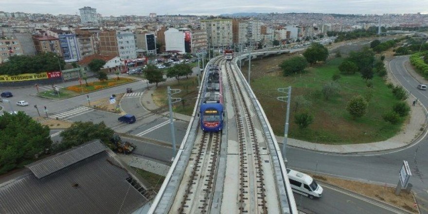 Raylı sistemde testler devam ediyor