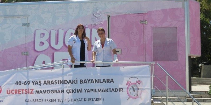Kanser tarama TIR’ı Mudanya’da