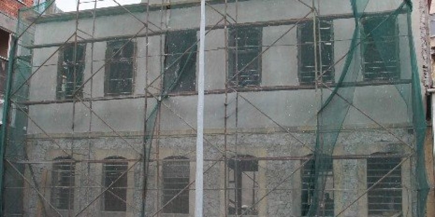 Taşkın Konağı restore ediliyor