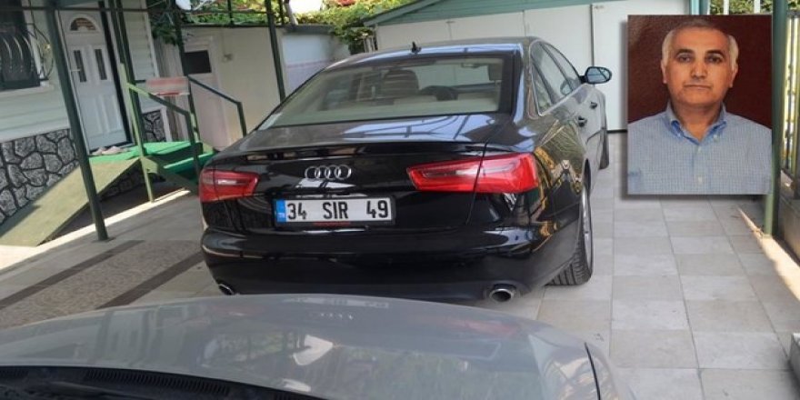 Öksüz'ün 'SIR' plakalı otomobili Kaynak Holding'in çıktı