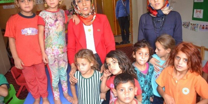 Suriyeli çocuklar Siirt’te rehabilite ediliyor