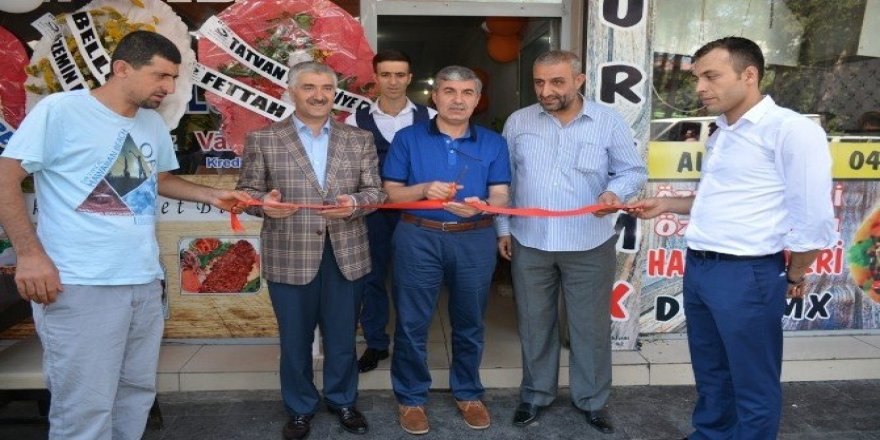 Başkan Aksoy’dan iş yeri açılışı