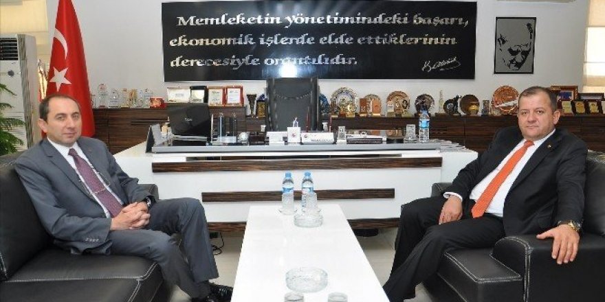 Rektör Alkan’dan TSO’ya ziyaret
