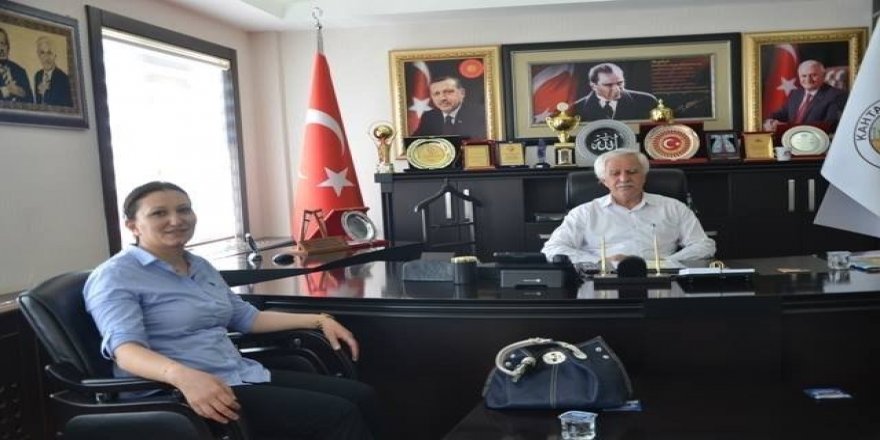 Mal Müdürü Satı Arslan’dan Başkan Toprak’a veda ziyareti