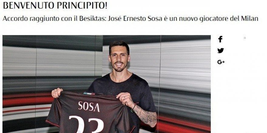 Jose Sosa Milan’da