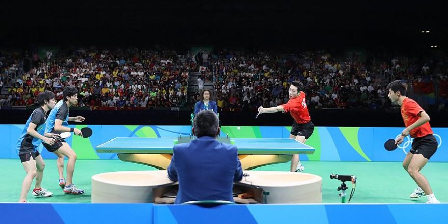 Masa tenisinde zafer Çin'in