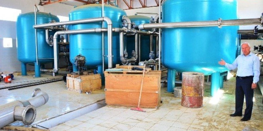 Bayramdere Barajı’nda içme suyu çalışmaları