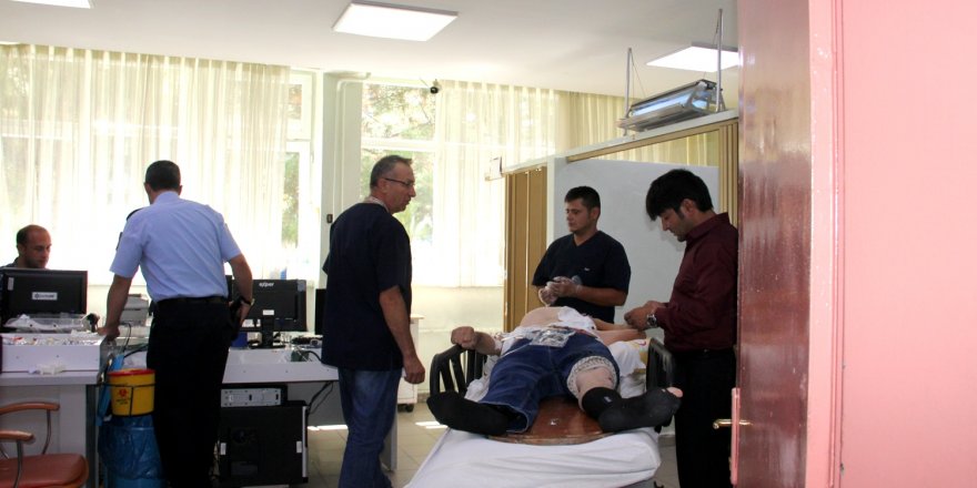 Seydişehir'de motosiklet kazası: 1 yaralı