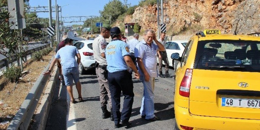 Bodrum’da trafik kazası 2 yaralı
