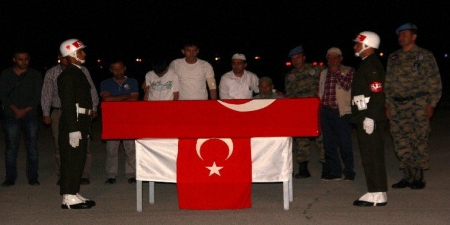 Şehit ateşi Erzurum’a düştü