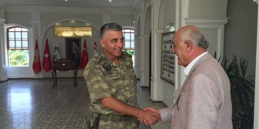 Başkan Dingil’den Tuğgeneral Olgay’a ziyaret