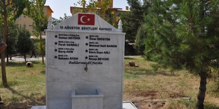 Şirvan şehitleri için çeşme açılışı yapıldı