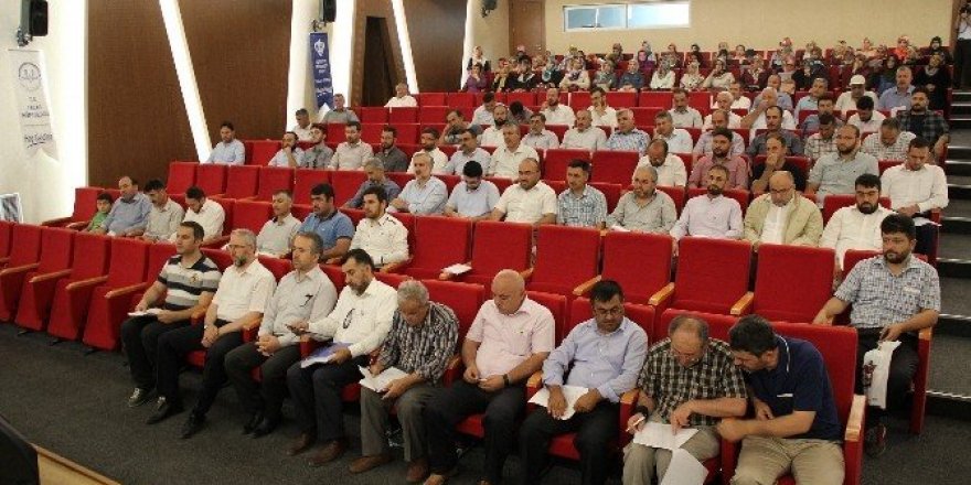 İl Müftüsü Güven Talas İlçe Müftülüğü personel toplantısına katıldı