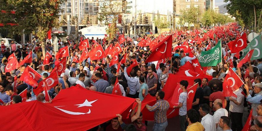 Van'da terör saldırılarına tepki