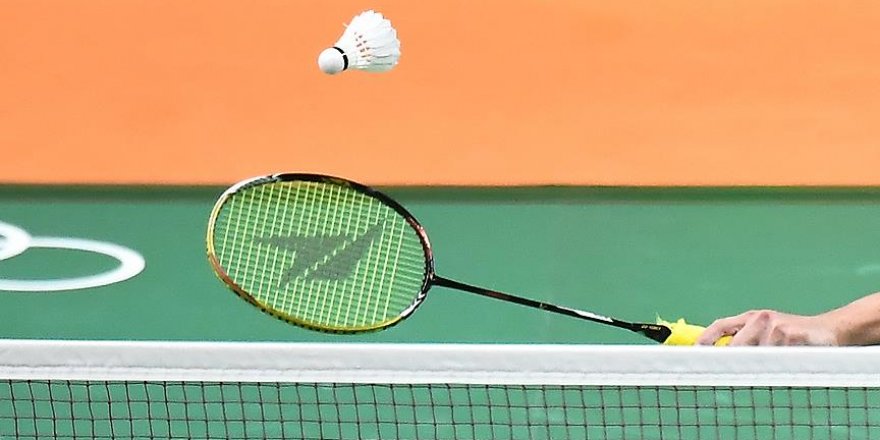 Badmintonda tek kategoride madalyalar dağıtıldı