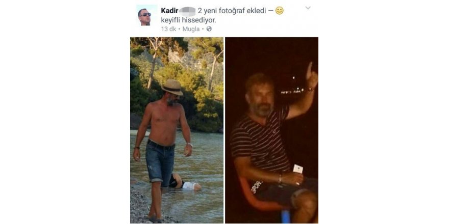 Eşini öldüren zanlının sosyal medyada paylaştığı fotoğraf yakalattı