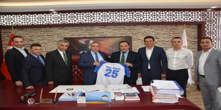 BB Erzurumspor’dan yargı başkanlarına ziyaret