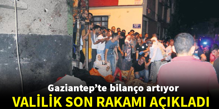 Gaziantep'te hayatını kaybedenlerin sayısı 51'e yükseldi