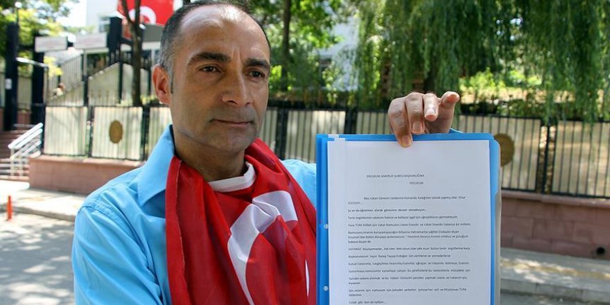 FETÖ ve PKK'ya tepki gösterip gönüllü askerlik için başvurdu
