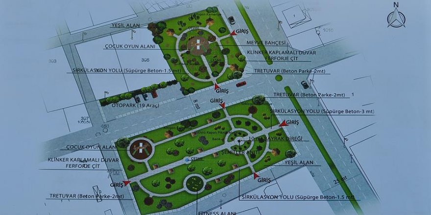 Şehit Halisdemir anısına memleketinde 8 bin metrekarelik park