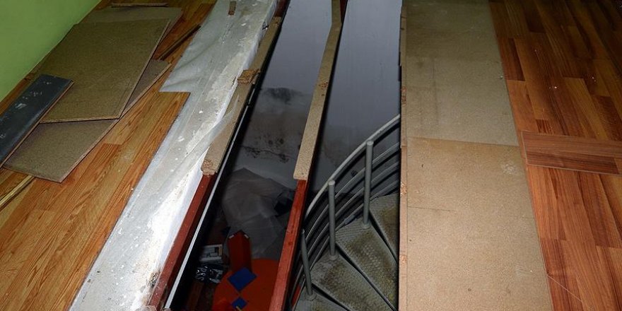 FETÖ'nün anaokulunda 'gizli geçit' bulundu