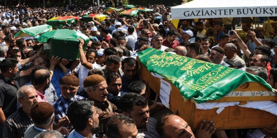 Gaziantep'teki canlı bomba saldırısında ölenlerin 29'u çocuk