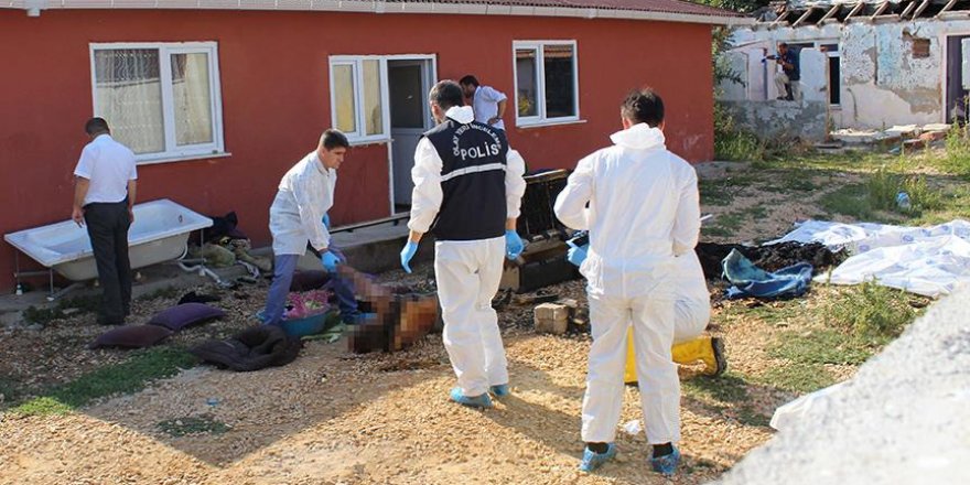 Edirne'de baba ile 3 çocuğu öldürüldü