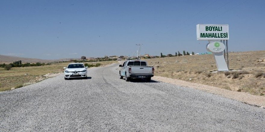 Alakova-Boyalı-Kayıhüyük arasında yol standardı yükseldi