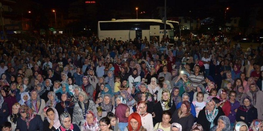 Bozüyük’te hacı adayları kutsal topraklara uğurlandı