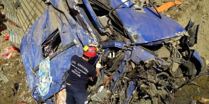 TIR şarampole uçtu, meşrubatlar dereye saçıldı