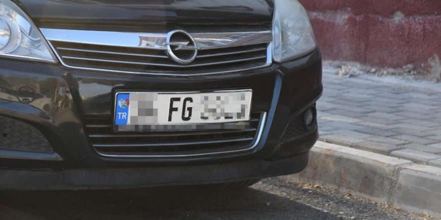 FG harf grubu plaka istemeyenlere başka plaka verilecek