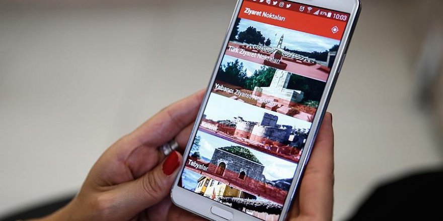 Mobil rehberle 'tek tıkla' tarihe yolculuk
