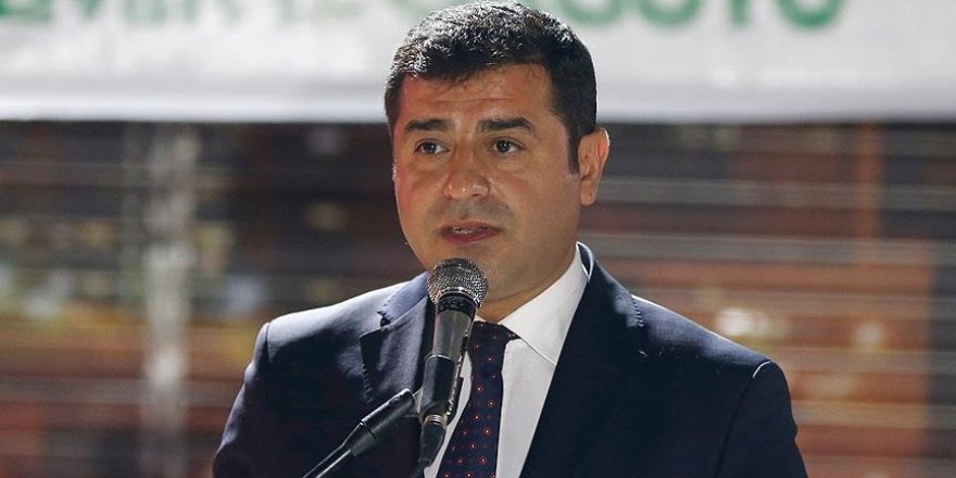Demirtaş'a Erdoğan'a ve Davutoğlu'na hakaretten hapis istemi