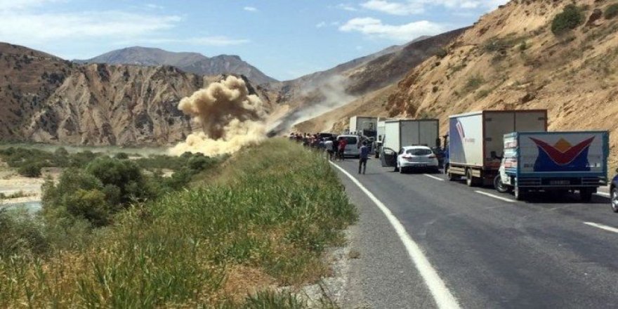 Hakkari-Van karayoluna döşenen patlayıcı imha edildi