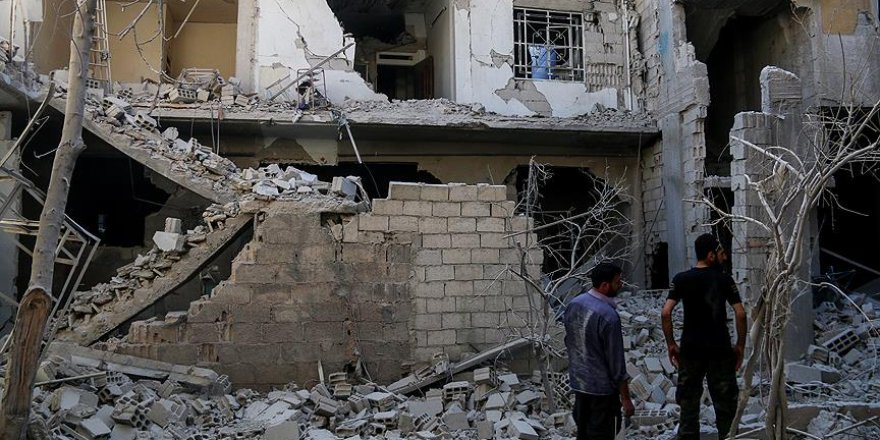 Rejim güçleri, Doğu Guta'da yerleşim alanlarını bombaladı: 7 ölü, 13 yaralı