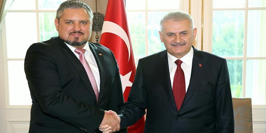 Yıldırım, Moldova Başbakan Yardımcısı Galbur ile görüştü