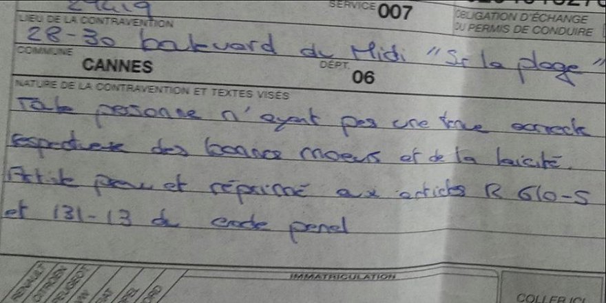 Fransa'daki tesettür mayo yasağı başörtüsüne sıçradı