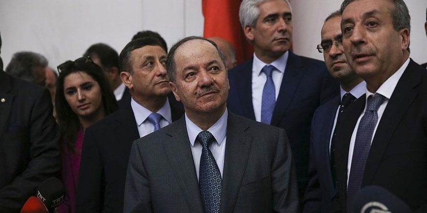 IKBY Başkanı Barzani TBMM'de