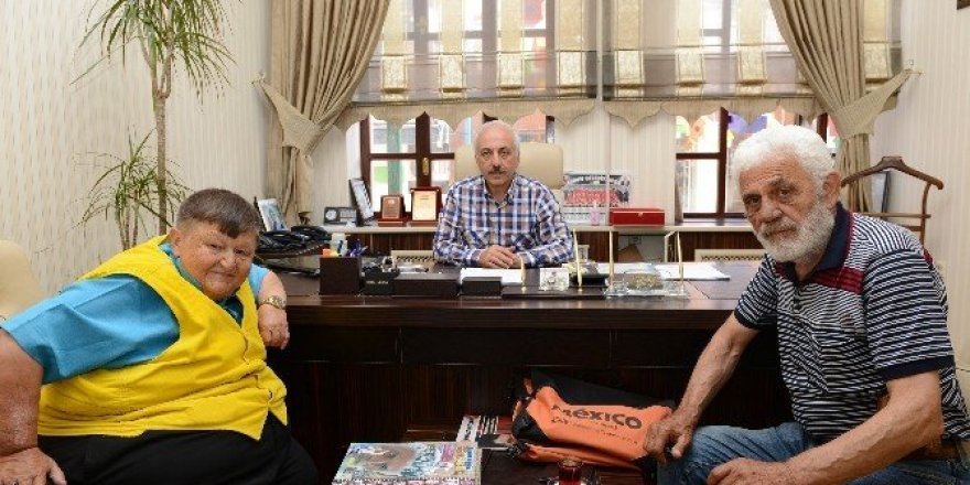 Yeşilçam’ın usta oyunlarından Çorum Belediye’sine ziyaret