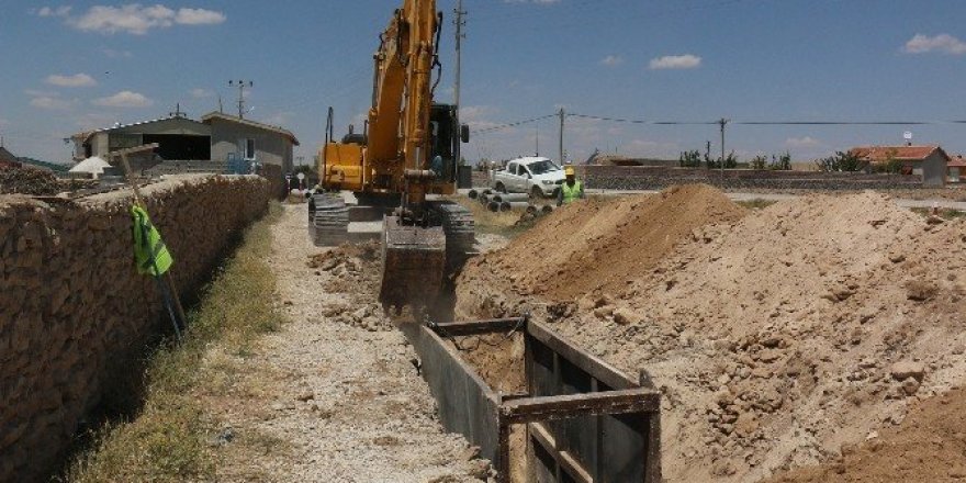 Kulu’nun 4 mahallesine 80 kilometre kanalizasyon hizmeti