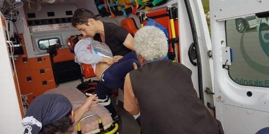 Yaylaya çıkan Arap turist kafilesinin üzerine yıldırım düştü