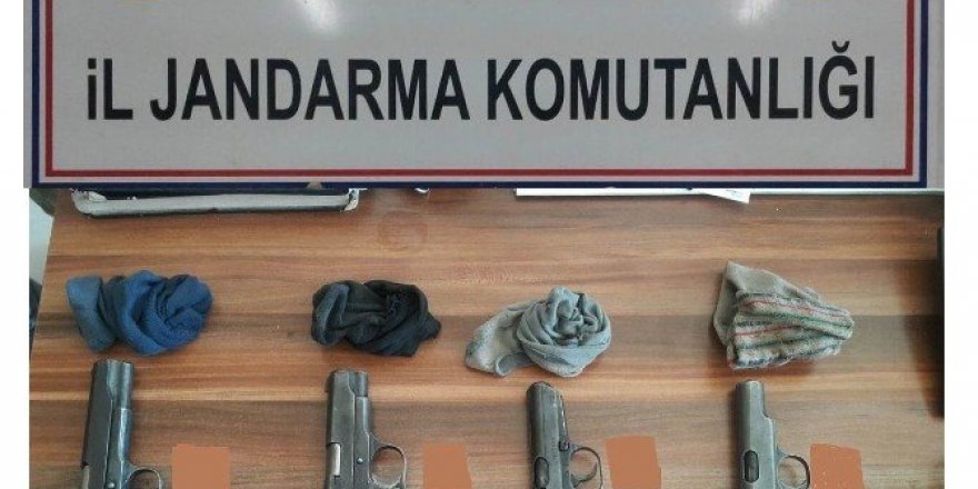 Jandarmadan silah kaçakçılarına operasyon
