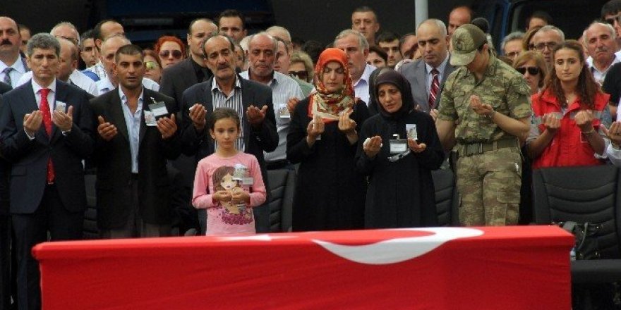 Şehit Jandarma Er Fatih Çaybaşı için tören düzenlendi