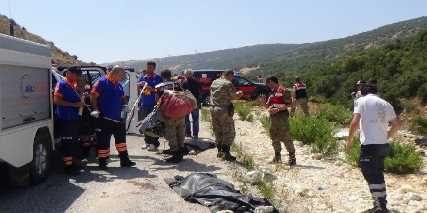 Hatay’da minibüs uçuruma yuvarlandı: 8 ölü, 18 yaralı