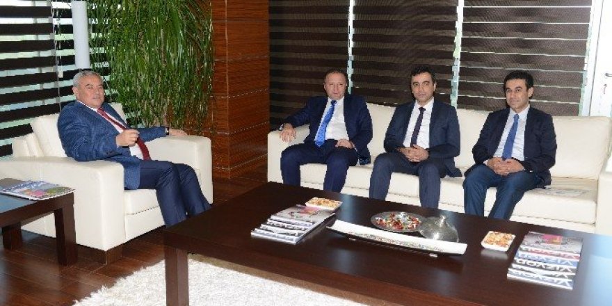 AÜ Rektörü Ünal, ATSO’yu ziyaret etti